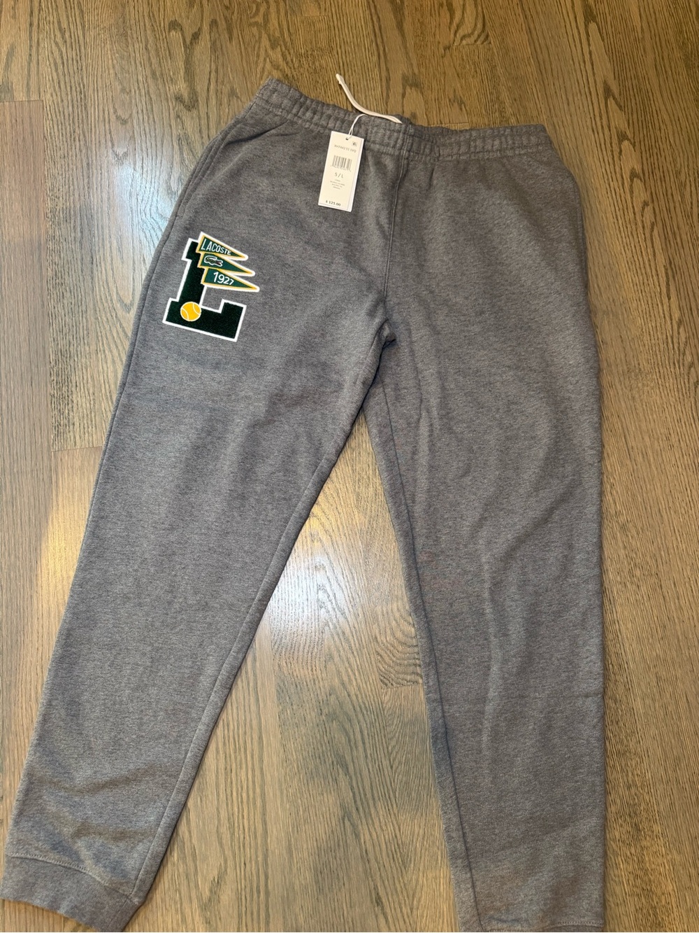 Men's Gray Logo Sweatpants - Lacoste